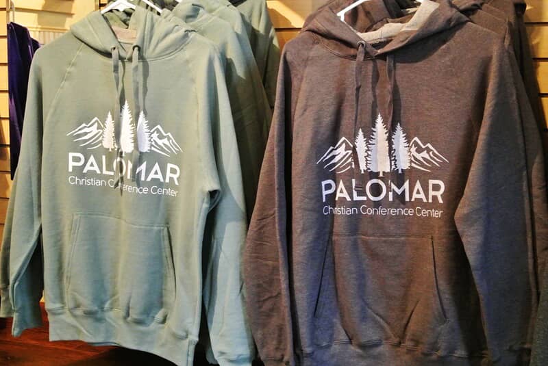 An image of screen-printed hoodies.